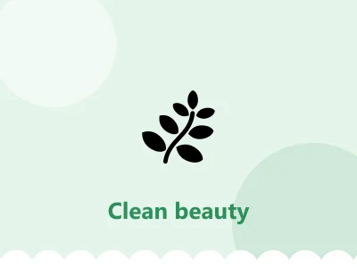 Illustrative render for Clean beauty (certified, not just claimed) (generic, not a specific product)