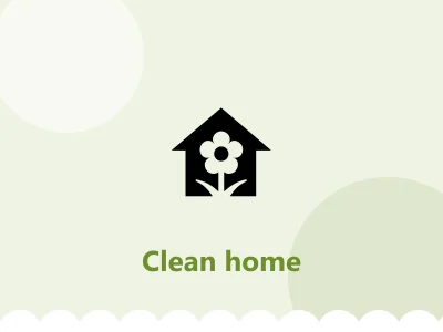 Illustrative render for Clean home (certified cookware, bedding & candles) (generic, not a specific product)